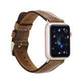 Bouletta leren Smartwatchbandje 42 mm / 44 mm - Vegetal Brown