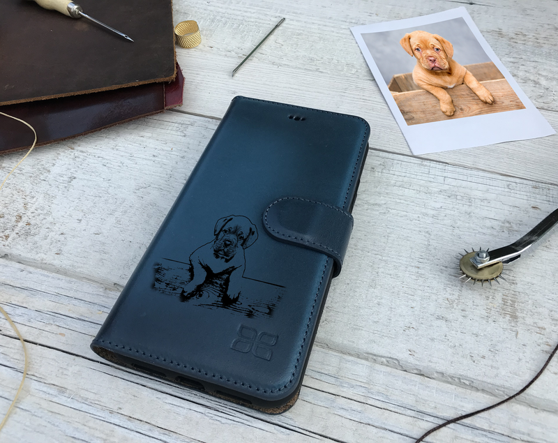 Bouletta - iPhone 11 Pro - Uitneembare BookCase - Midnight Blue