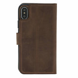 Bouletta - iPhone Xs Max 2-in-1 Afneembare BookCase (Antic Coffee)
