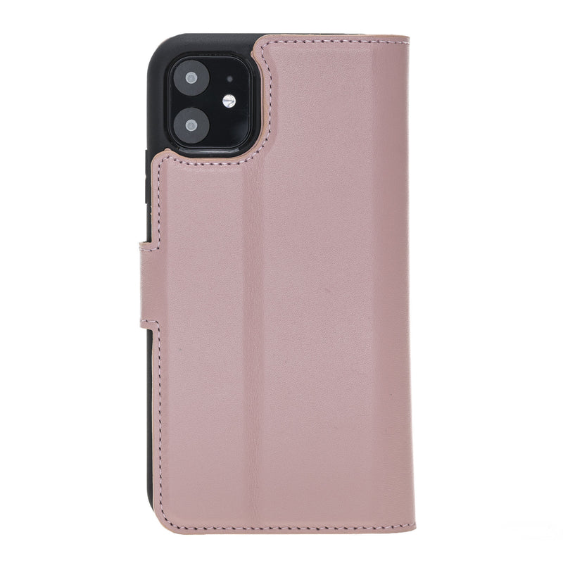 Bouletta - iPhone 12 mini - Uitneembare BookCase - Nude Pink