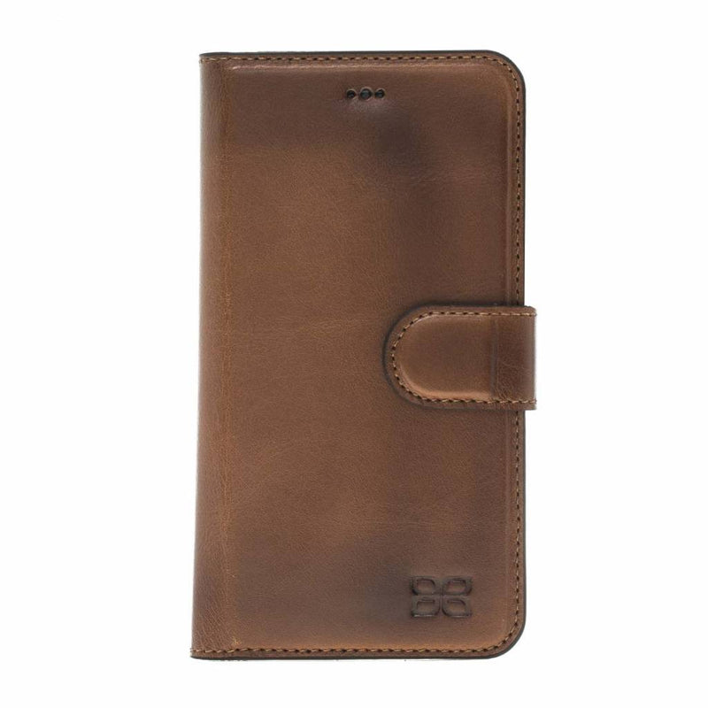 Bouletta - iPhone Xs Max 2-in-1 Afneembare BookCase (Burned Cognac)
