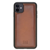 Bouletta - iPhone 12 mini - Uitneembare BookCase - Burned Cognac