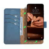 Samsung Galaxy Note20 - Uitneembare BookCase - Mystic Blue