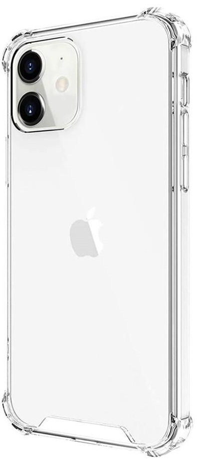 Perfeqt - iPhone 12 mini - Transparant - Siliconen hoesje