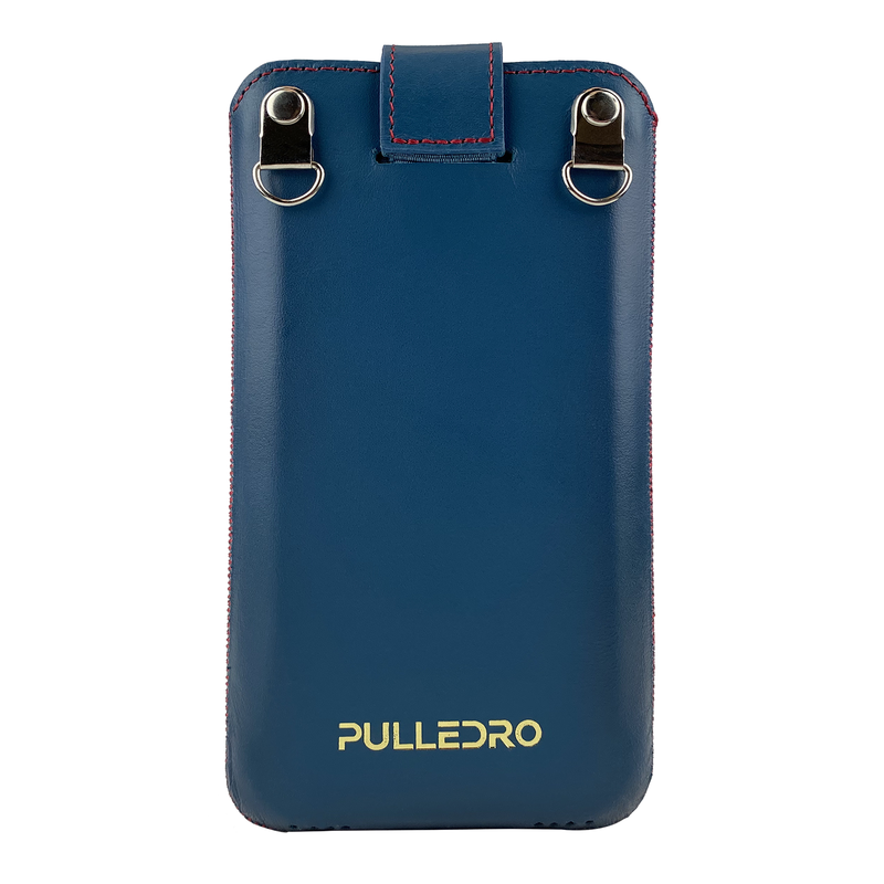 Pulledro iPhone 13 Leder Pouch & BackCover - Reȸlue