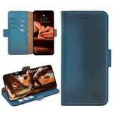 Bouletta Samsung Galaxy S22 Ultra BookCase - Midnight Blue