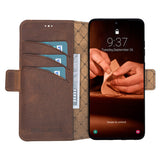 Bouletta - Samsung Galaxy S21 - BookCase (Antic Coffee)