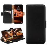 Bouletta Samsung Galaxy S23 Ultra BookCase - Rustic Black