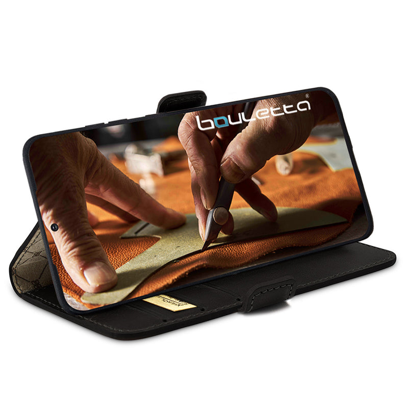 Bouletta - Samsung Galaxy S21 Plus - BookCase (Rustic Black)