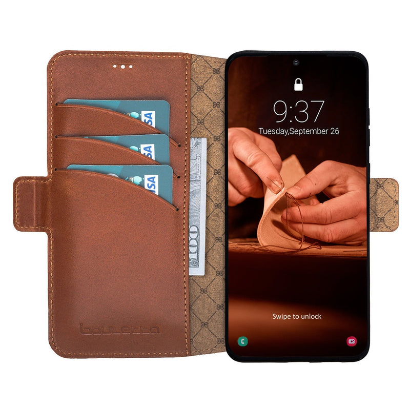 Bouletta Samsung Galaxy S23 Plus BookCase - Burned Cognac