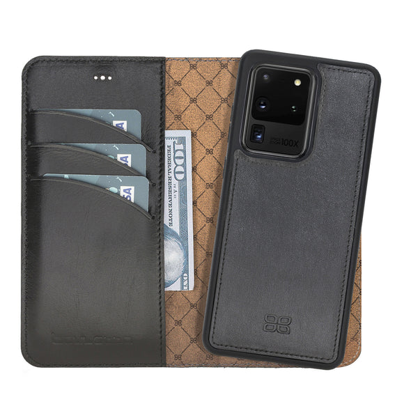 Samsung Galaxy S20 Ultra - Uitneembare BookCase - Rustic Black