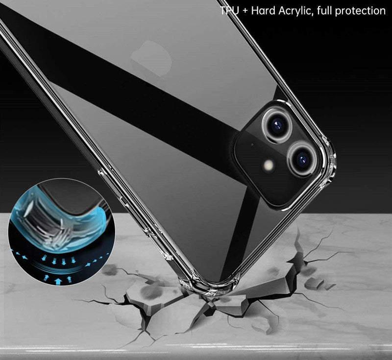 Perfeqt iPhone 13 Pro Transparant Siliconen hoesje