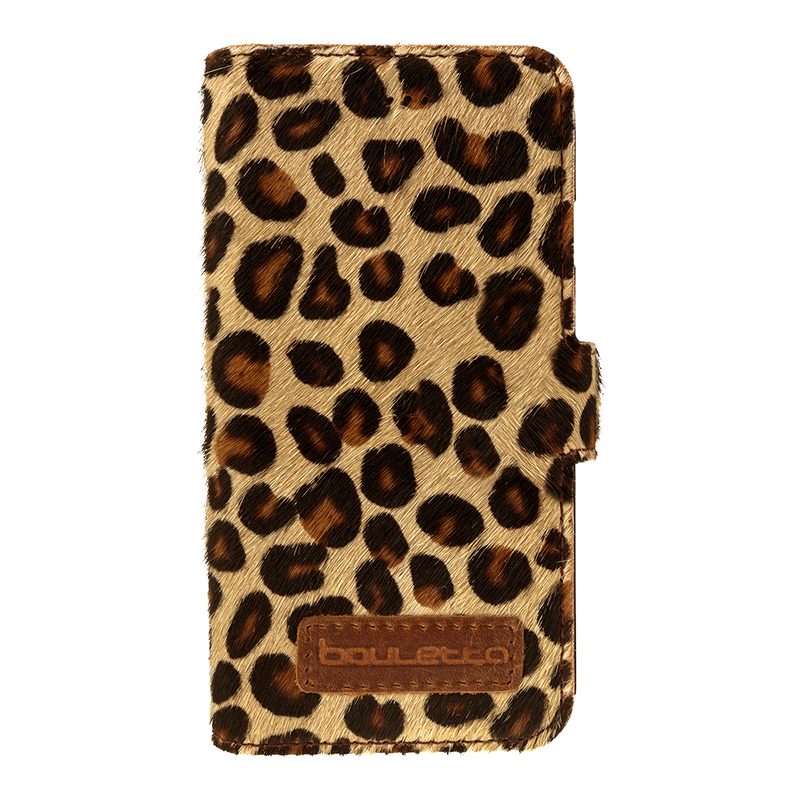 Bouletta - iPhone 7/8 Plus - BookCase - Furry Leopard