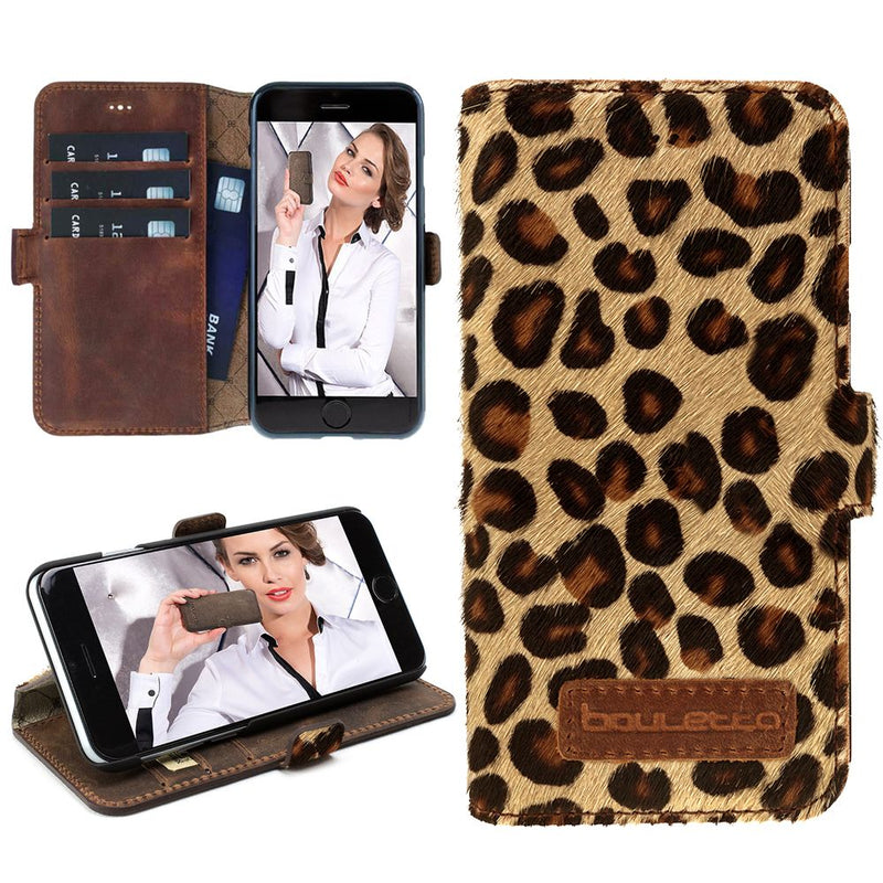 Bouletta - iPhone 6(S) Plus WalletCase (Leopard)
