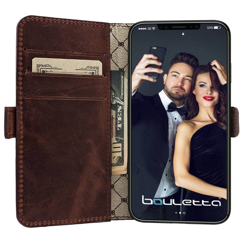 Bouletta - iPhone Xs Max BookCase (Leopard)